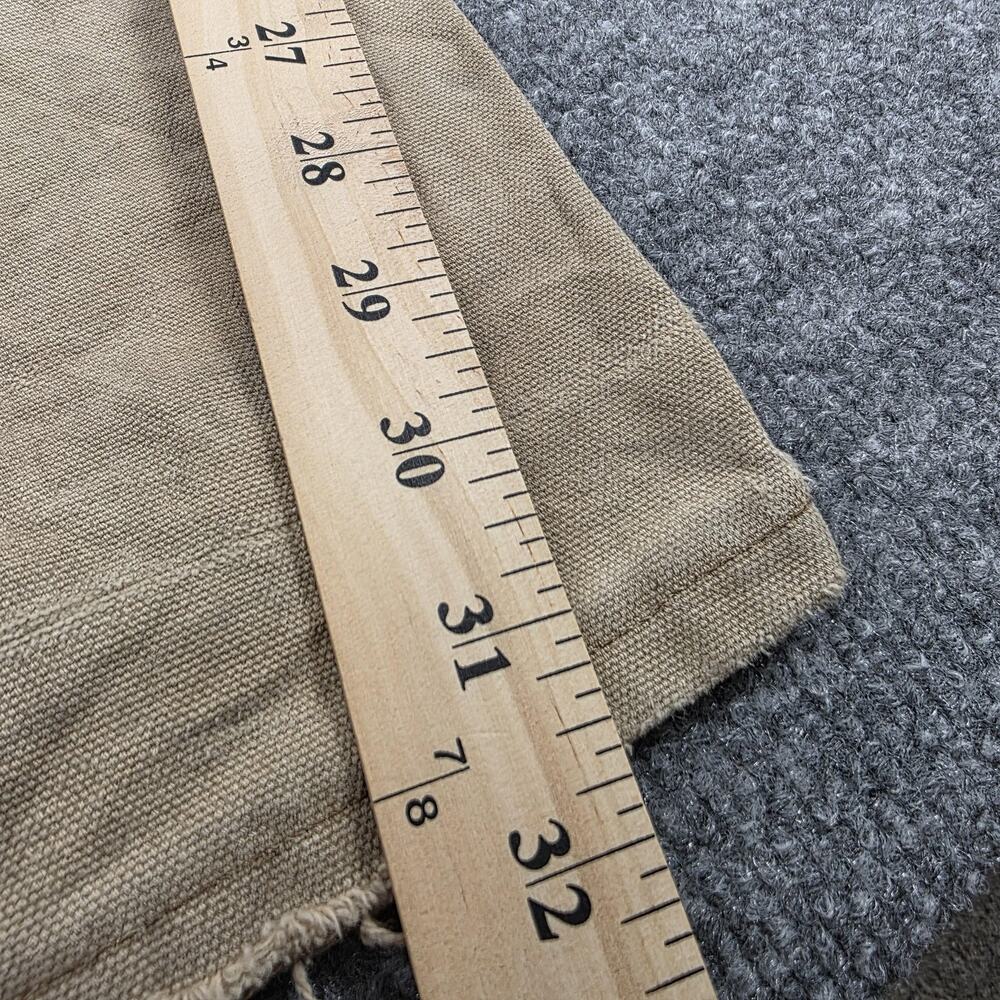 Carhartt Bib Overalls Mens 44x32 Duck Double Knee Distressed R01 BRN Vintage USA - Picture 7 of 16